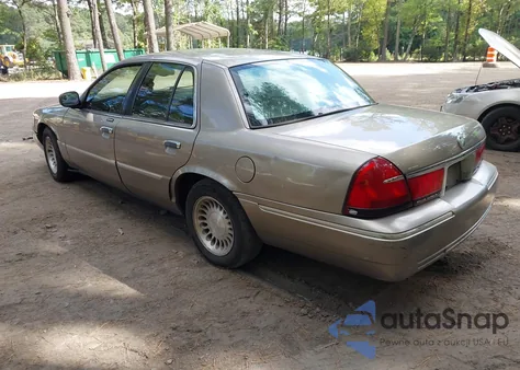 2002 Mercury Grand Marquis Ls z USA, uszkodzony, nr VIN 2MEFM75W62X664200